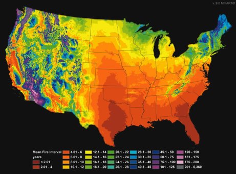 Fire Risk USA Map